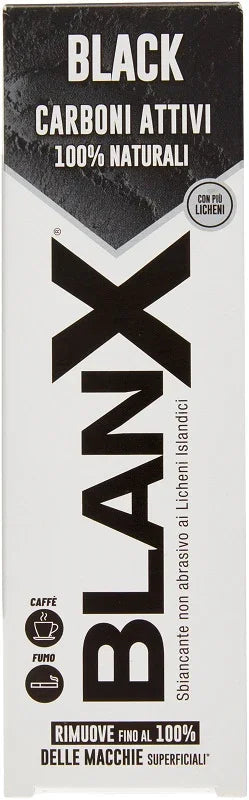 BLANX BLACK CARBONE DENTIFRICIO 75 ML - Farmaspeed