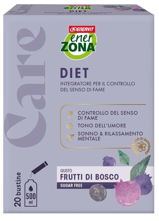 ENERZONA CARE DIET FRUTTI DI BOSCO 20 BUSTINE - Farmaspeed