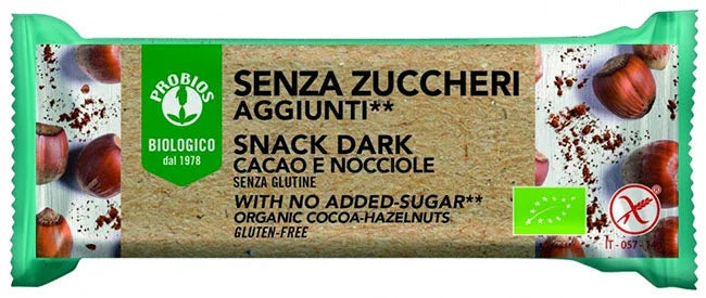 PROBIOS SNACK DARK SENZA ZUCCHERI AGGIUNTI 25 G - Farmaspeed