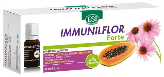 ESI IMMUNILFLOR MINI DRINK FORTE 12 MINI DRINK - Farmaspeed