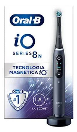 ORAL-B IO 8 BLACK SPAZZOLINO ELETTRICO + 2 REFILL - Farmaspeed