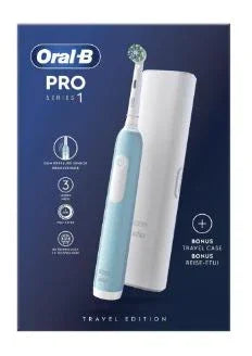 ORALB PRO 1 BLU SPAZZOLINO ELETTRICO+TC - Farmaspeed