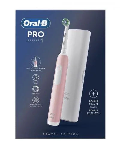 ORALB PRO 1 ROSA SPAZZOLINO ELETTRICO+TC - Farmaspeed