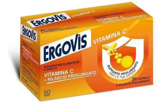 ERGOVIS VITAMINA C 30 CAPSULE - Farmaspeed