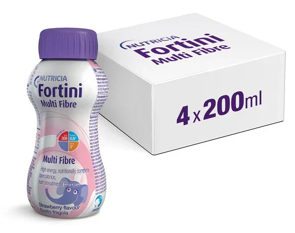 FORTINI MULTI FIBRE GUSTO FRAGOLA 200 ML - Farmaspeed