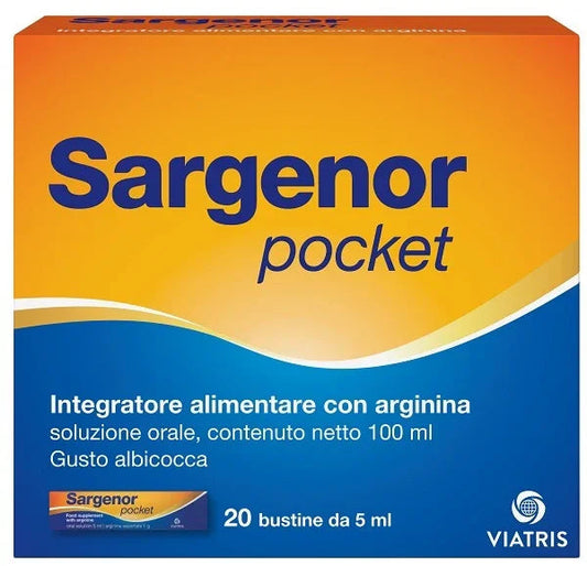 SARGENOR POCKET 20 BUSTINE DA 5 ML - Farmaspeed
