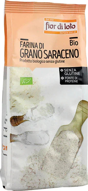 FARINA GRANO SARACENO SENZA GLUTINE BIO 375 G - Farmaspeed