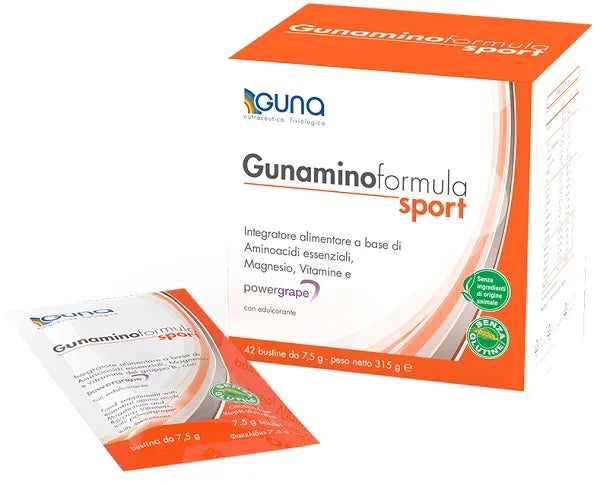 GUNAMINOFORMULA SPORT 42 BUSTE 315 G - Farmaspeed
