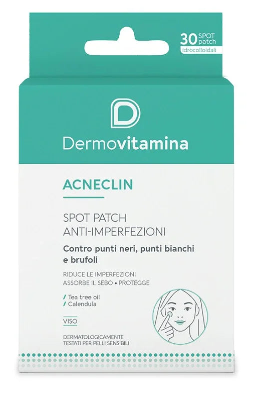 DERMOVITAMINA ACNECLIN PATCH ANTIMPERFEZIONI 30 PEZZI - Farmaspeed