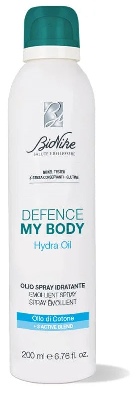 DEFENCE MY BODY HYDRAOIL OLIO SPRAY IDRATANTE 200 ML - Farmaspeed