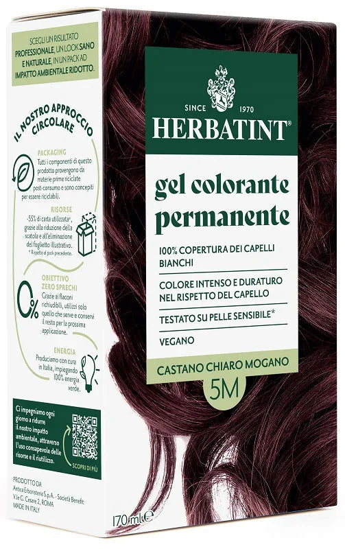 HERBATINT 5M CASTANO CHIARO MOGANO 170 ML - Farmaspeed