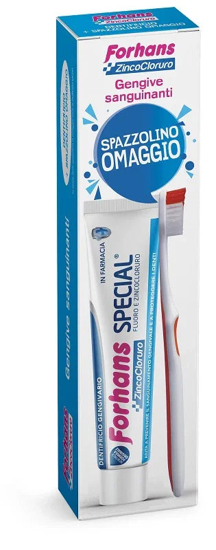FORHANS DENTIFRICIO SPECIAL + SPAZZOLINO - Farmaspeed