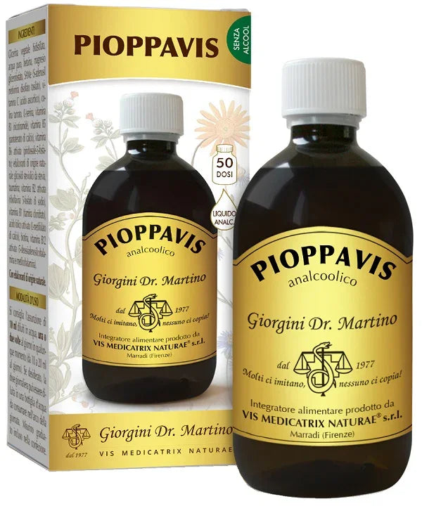 PIOPPAVIS LIQUIDO ANALCOOLICO 500 ML - Farmaspeed