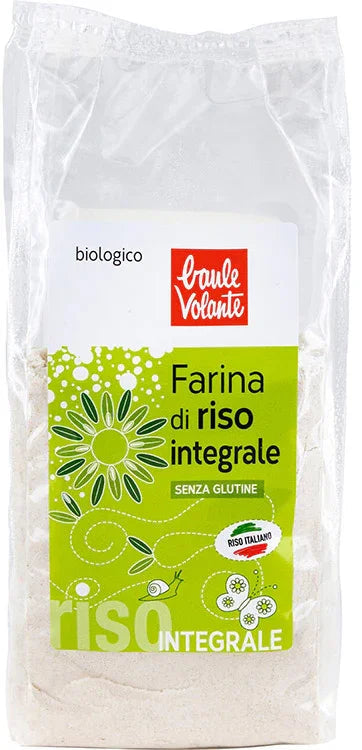 FARINA RISO INTEGRALE SENZA GLUTINE BIO 375 G - Farmaspeed