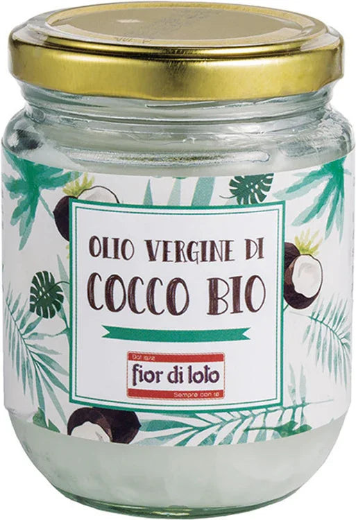 FIOR DI LOTO OLIO VERGINE DI COCCO BIO 200 ML - Farmaspeed