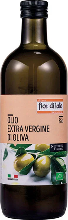 FIOR DI LOTO OLIO EXTRA VERGINE OLIVA BIO 1 LITRO - Farmaspeed