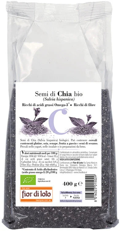 SEMI DI CHIA BIO 400 G - Farmaspeed