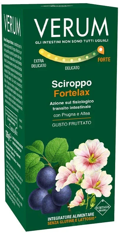 VERUM FORTELAX SCIROPPO FRUTTATO 126 G NEW - Farmaspeed