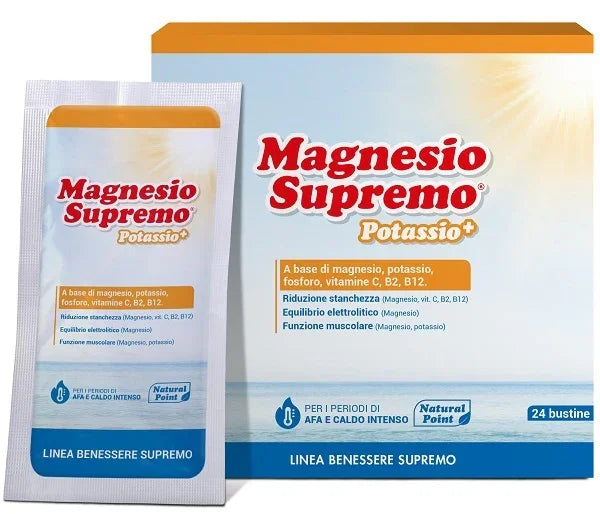 MAGNESIO SUPREMO POTASSIO+ 24 BUSTINE - Farmaspeed