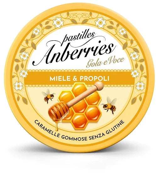 ANBERRIES MIELE&PROPOLI CARAMELLE GOMMOSE 50 G - Farmaspeed