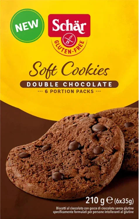 SCHAR SOFT COOKIE DOUBLE CHOCOLATE 210 G - Farmaspeed