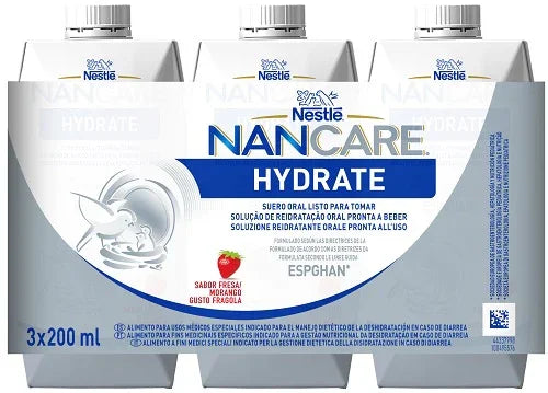 NANCARE HYDRATE LIQUIDO 3 PEZZI DA 200 ML - Farmaspeed