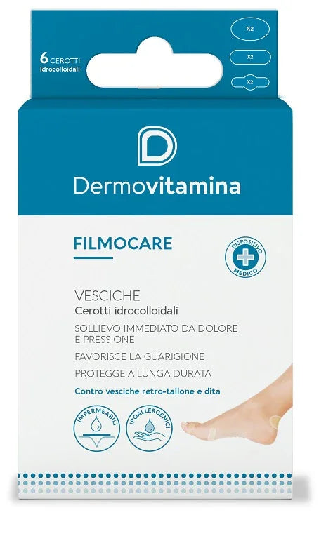 CEROTTO VESCICHE DERMOVITAMINA FILMOCARE 6 PEZZI - Farmaspeed