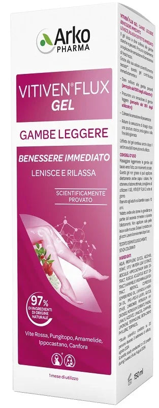 VITIVEN FLUX GEL BENESSERE IMMEDIATO 150 ML - Farmaspeed