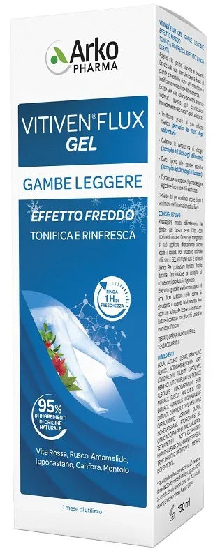 VITIVEN FLUX GEL EFFETTO FREDDO 150 ML - Farmaspeed
