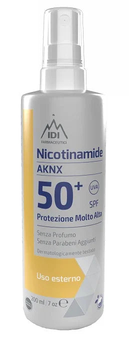 NICOTINAMIDE AKNX SPF50+ 200 ML - Farmaspeed