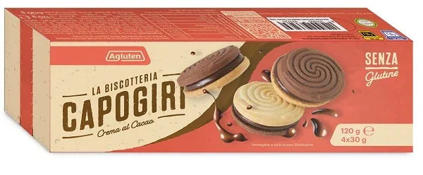 AGLUTEN CAPOGIRI CREMA CACAO 120 G - Farmaspeed