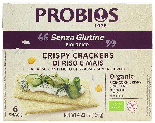 CRISPY CRACKERS RISO E MAIS 6 PEZZI DA 20 G - Farmaspeed