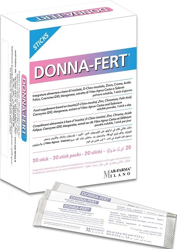 DONNA-FERT 20 STICK PACKS - Farmaspeed