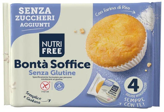 NUTRIFREE BONTA' SOFFICE SENZA ZUCCHERI AGGIUNTI 4 PEZZI DA 35 G - Farmaspeed