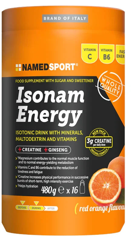 ISONAM ENERGY ORANGE 480 G - Farmaspeed