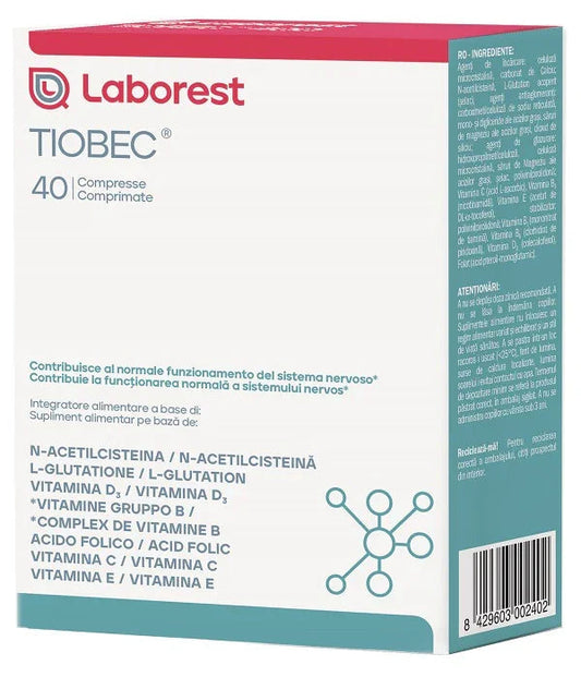 TIOBEC 40 COMPRESSE - Farmaspeed