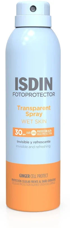 TRANSPARENT SPRAY WET SKIN SPF30 250 ML - Farmaspeed