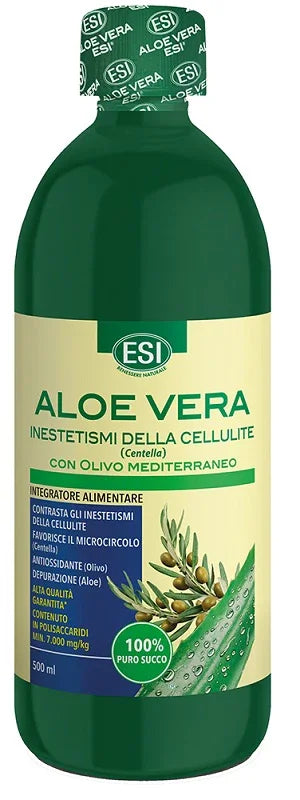 ESI ALOE VERA SUCCO CON OLIVO CELLULITE 500 ML - Farmaspeed