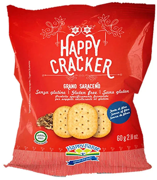 HAPPY FARM CRACKER GRANO SARACENO 60 G - Farmaspeed