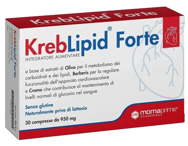 KREBLIPID FORTE 30 COMPRESSE 950 MG - Farmaspeed