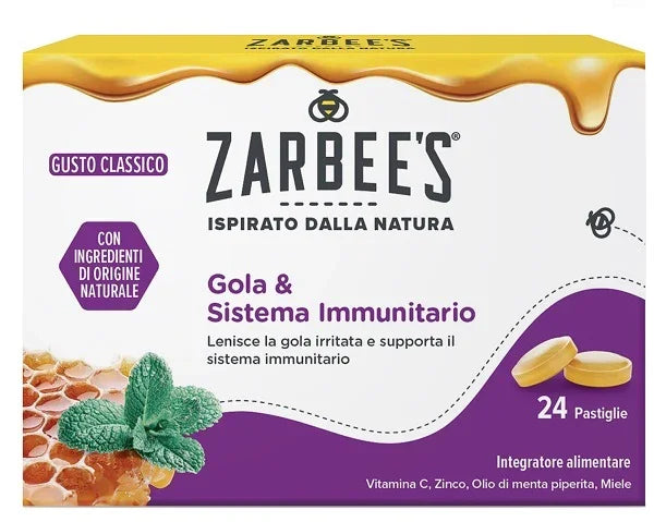 ZARBEE'S GOLA & SISTEMA IMMUNITARIO 24 PASTIGLIE - Farmaspeed