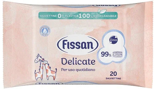 FISSAN SALVIETTE DA VIAGGIO NEW 20 PEZZI - Farmaspeed