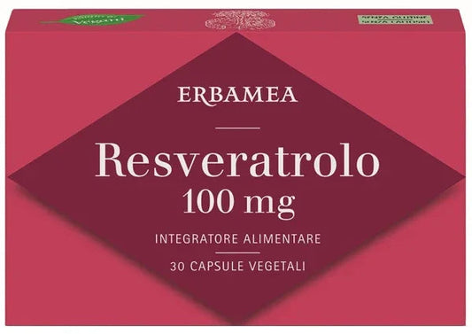 RESVERATROLO 100MG 30 CAPSULE - Farmaspeed