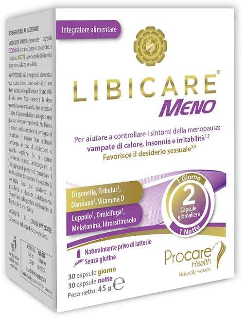 LIBICARE MENO 60 CAPSULE - Farmaspeed