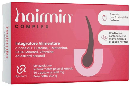 HAIRMIN COMPLEX 60 CAPSULE - Farmaspeed