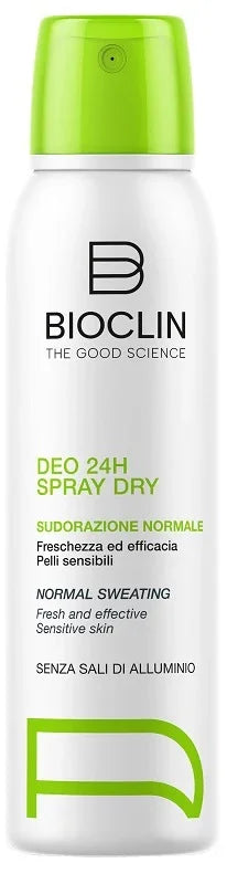 BIOCLIN DEO 24H SPRAY DRY NUOVA FORMULA 150 ML - Farmaspeed