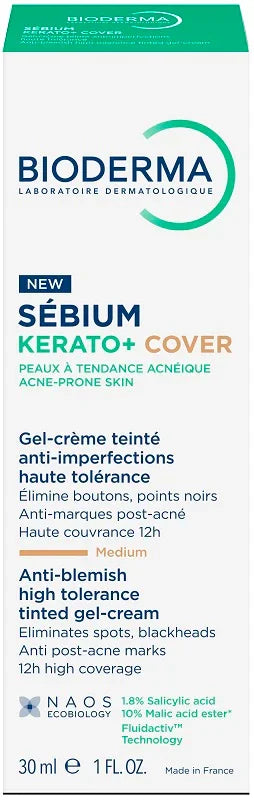 SEBIUM KERATO+ COVER 30 ML - Farmaspeed