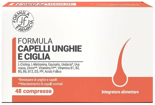 FORMULA CAPELLI UNGHIE E CIGLIA 48 COMPRESSE - Farmaspeed