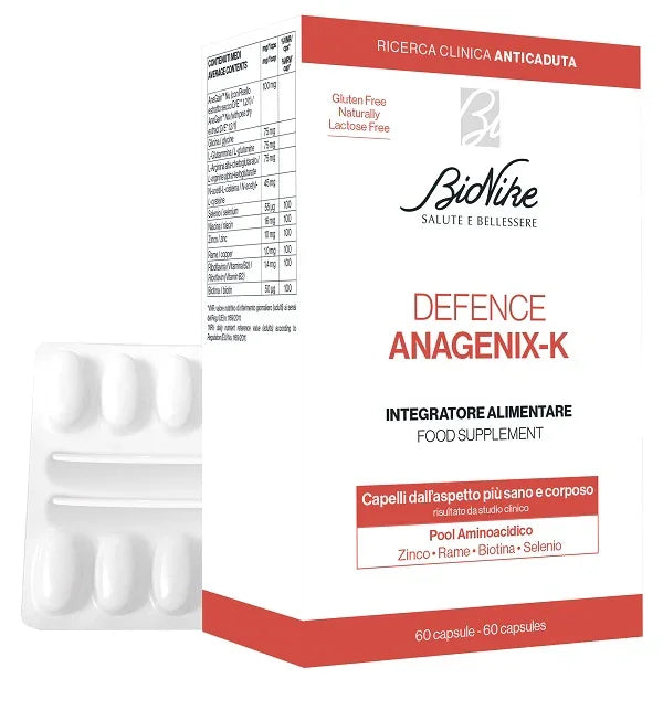 DEFENCE ANAGENIX K INTEGRATORE ALIMENTARE 60 CAPSULE - Farmaspeed