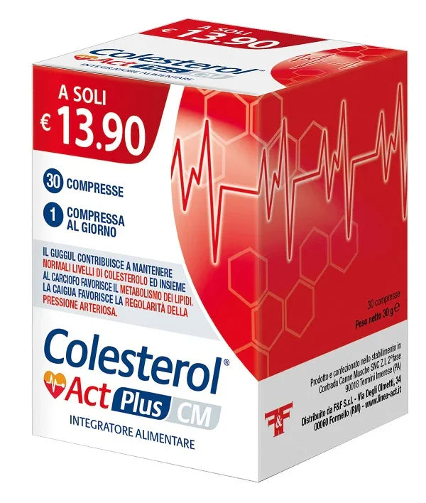 COLESTEROL ACT PLUS CM 30 COMPRESSE - Farmaspeed